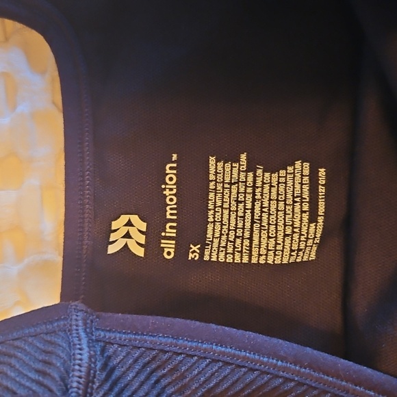 All in Motion Black Tank Top - Picture 2 of 3